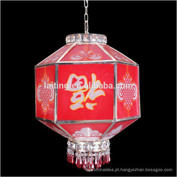 Luz de pingente de lustre de cristal tradicional chinesa LT-72089